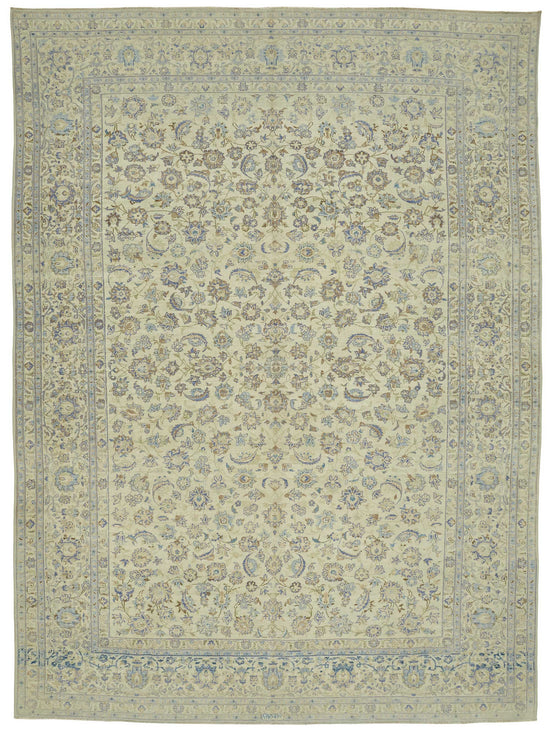 9x13 Vintage Hand-Knotted Rug - 47501