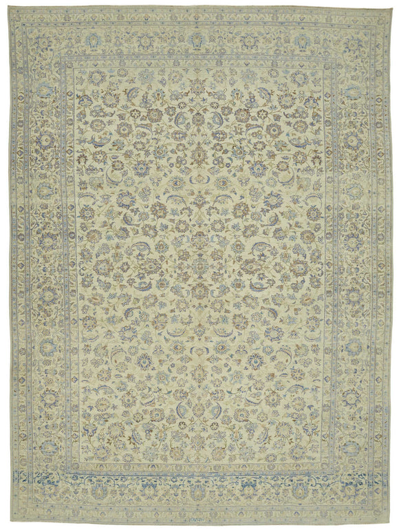 9x13 Vintage Hand-Knotted Rug - 47501