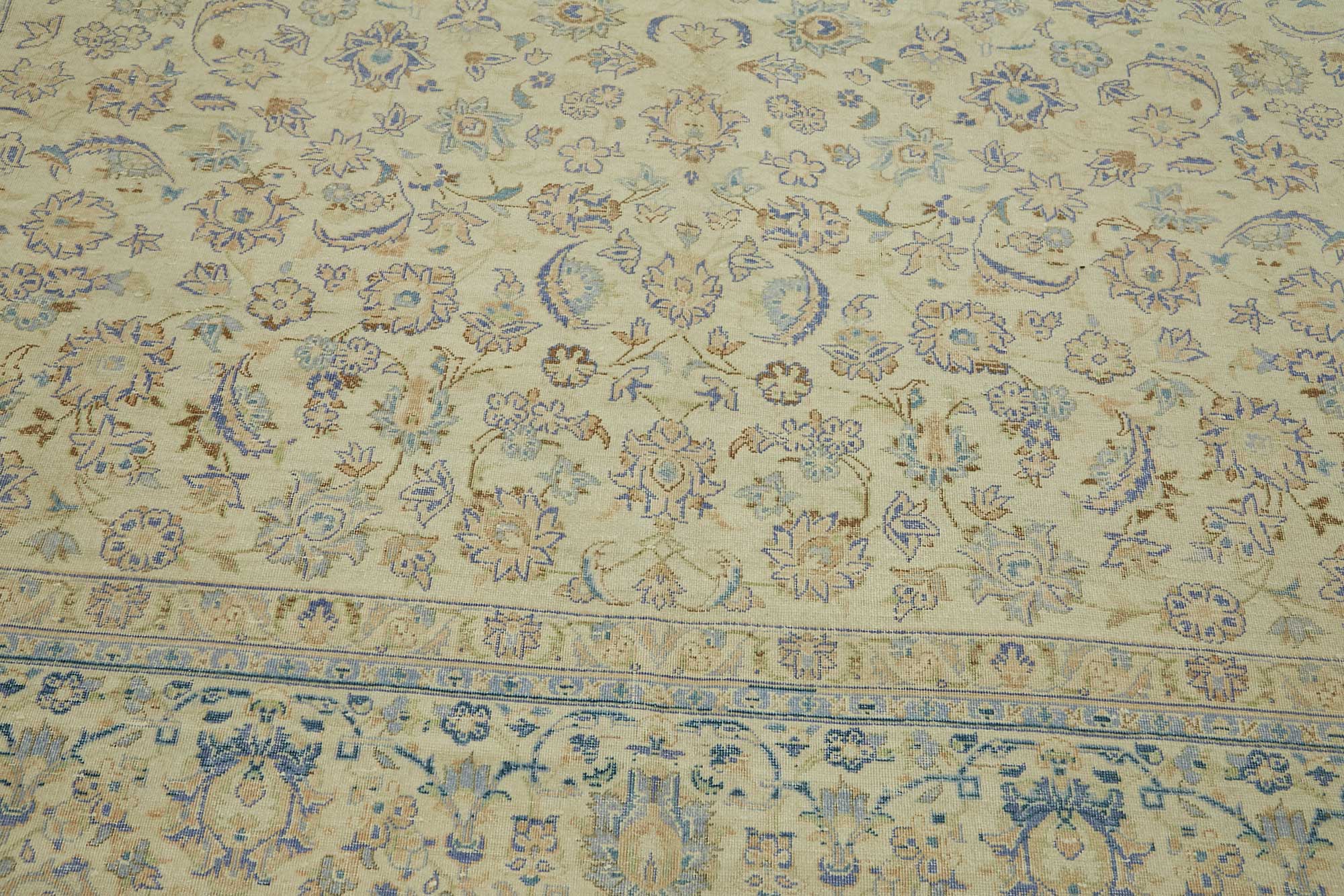 9x13 Vintage Hand-Knotted Rug - 47501