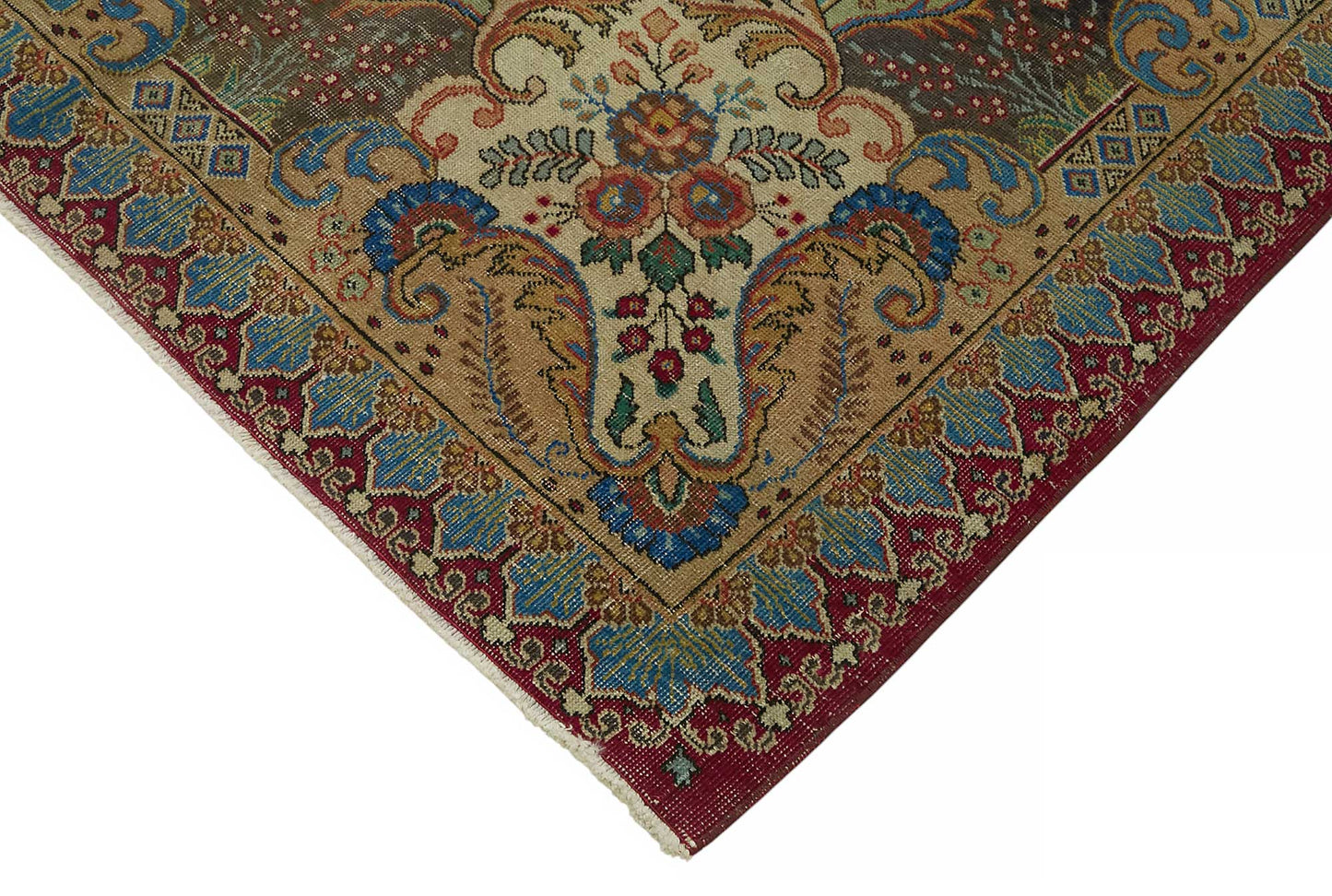 10x13 Vintage Hand-Knotted Rug - 47503