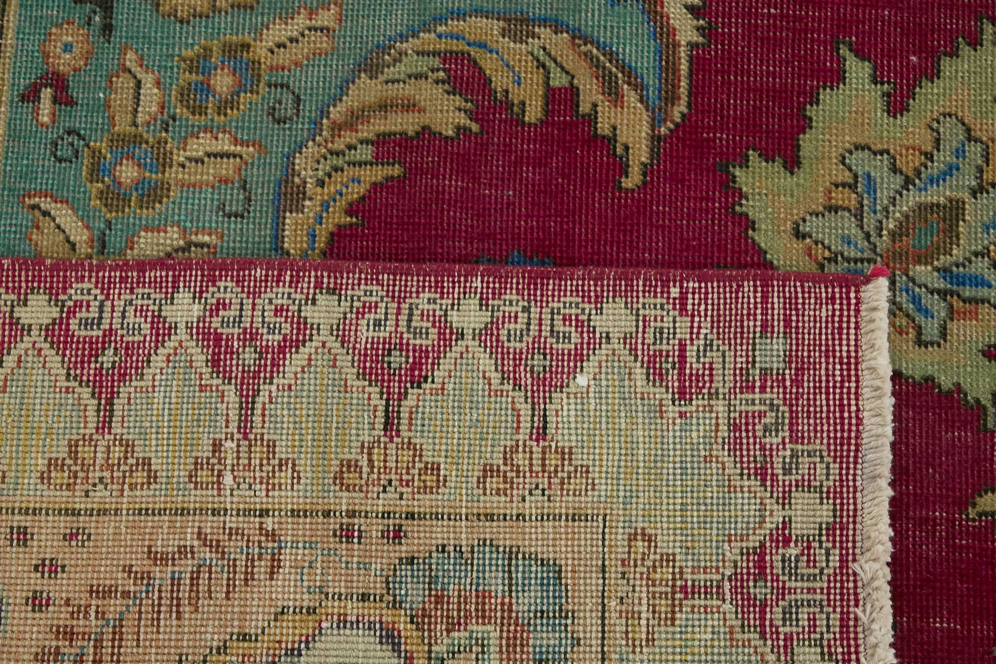 10x13 Vintage Hand-Knotted Rug - 47503