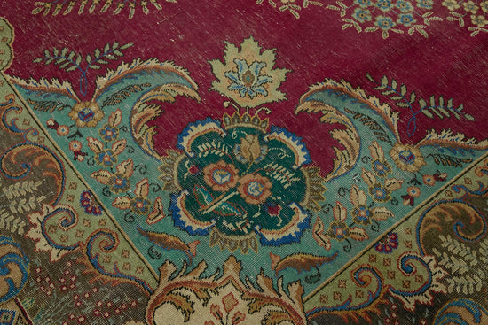 10x13 Vintage Hand-Knotted Rug - 47503