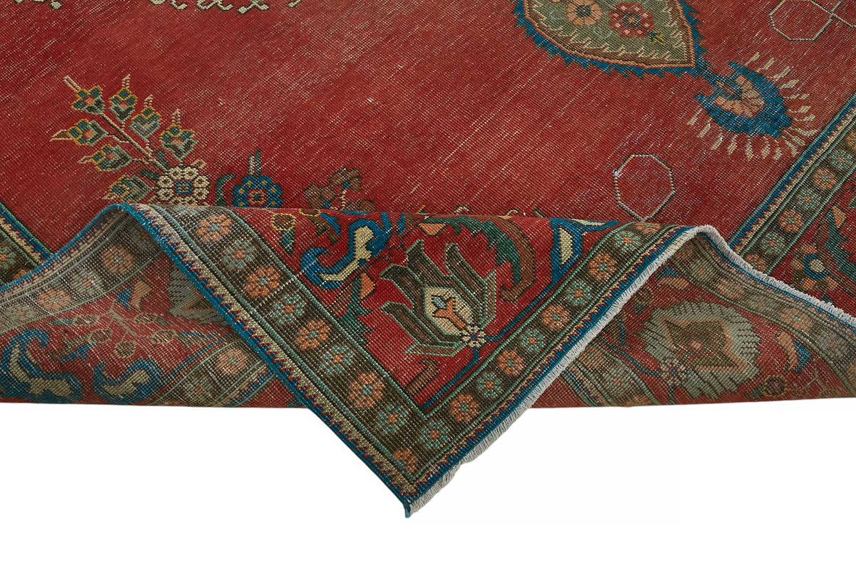 10x13 Vintage Hand-Knotted Rug - 47504