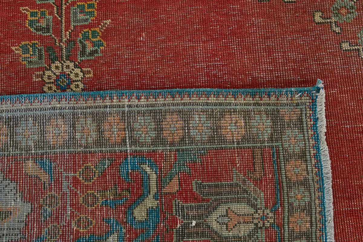 10x13 Vintage Hand-Knotted Rug - 47504