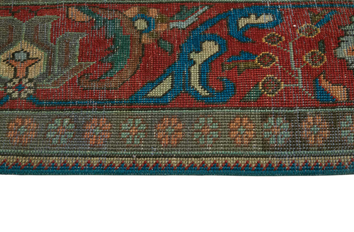 10x13 Vintage Hand-Knotted Rug - 47504
