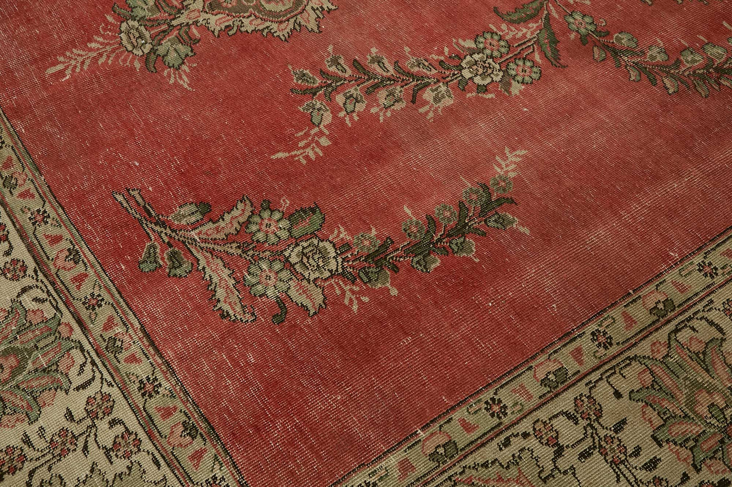 9x12 Vintage Hand-Knotted Rug - 47505