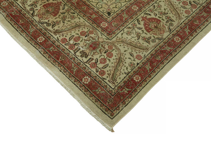 10x13 Vintage Hand-Knotted Rug - 47506