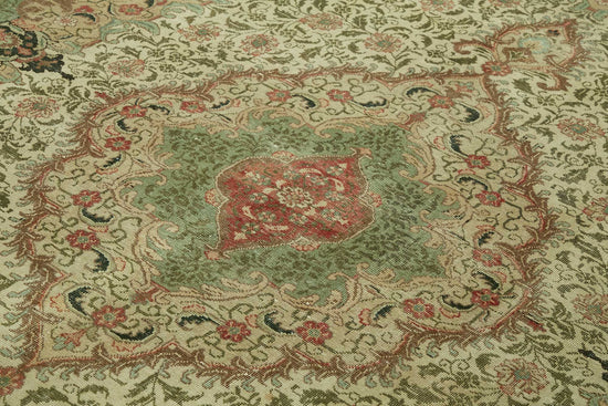 10x13 Vintage Hand-Knotted Rug - 47506