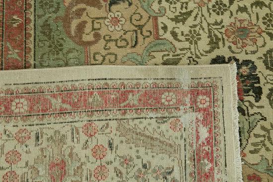 10x13 Vintage Hand-Knotted Rug - 47506