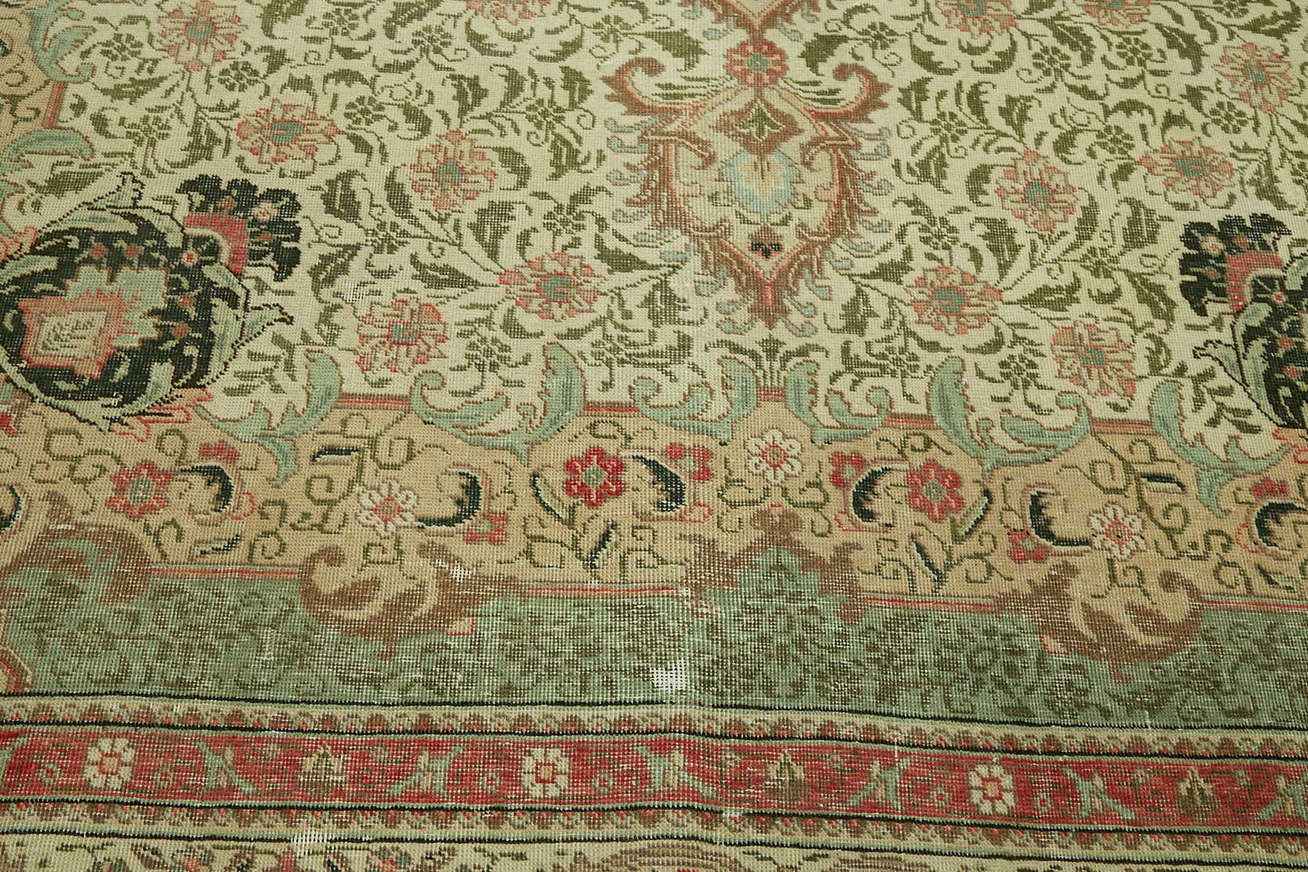 10x13 Vintage Hand-Knotted Rug - 47506