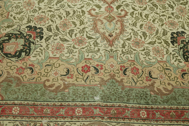 10x13 Vintage Hand-Knotted Rug - 47506