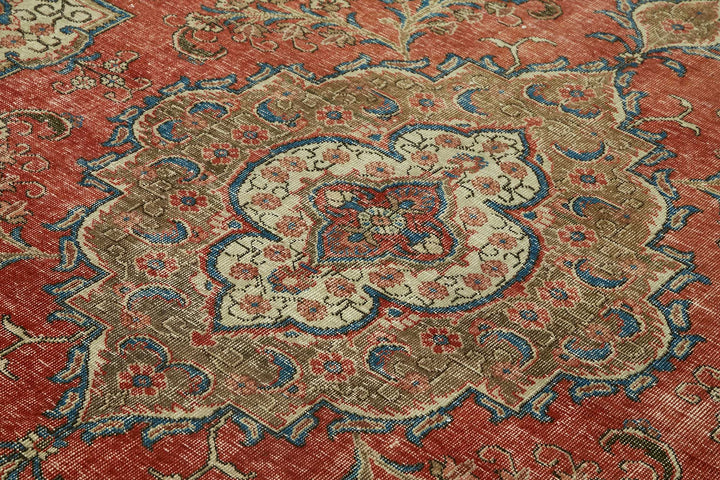 9x12 Vintage Hand-Knotted Rug - 47507