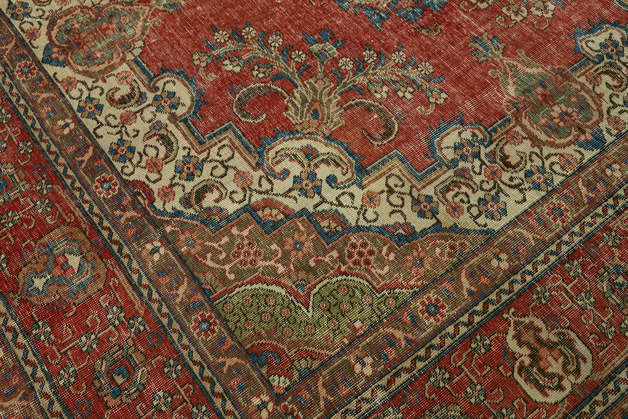 9x12 Vintage Hand-Knotted Rug - 47507