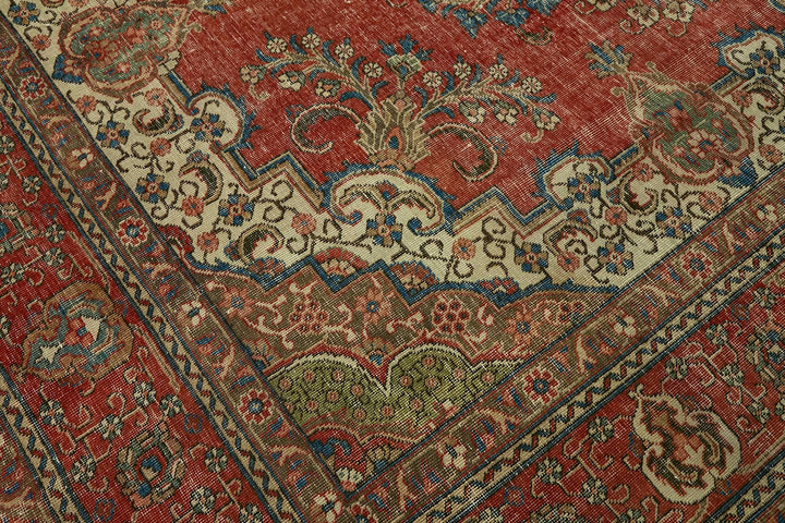 9x12 Vintage Hand-Knotted Rug - 47507