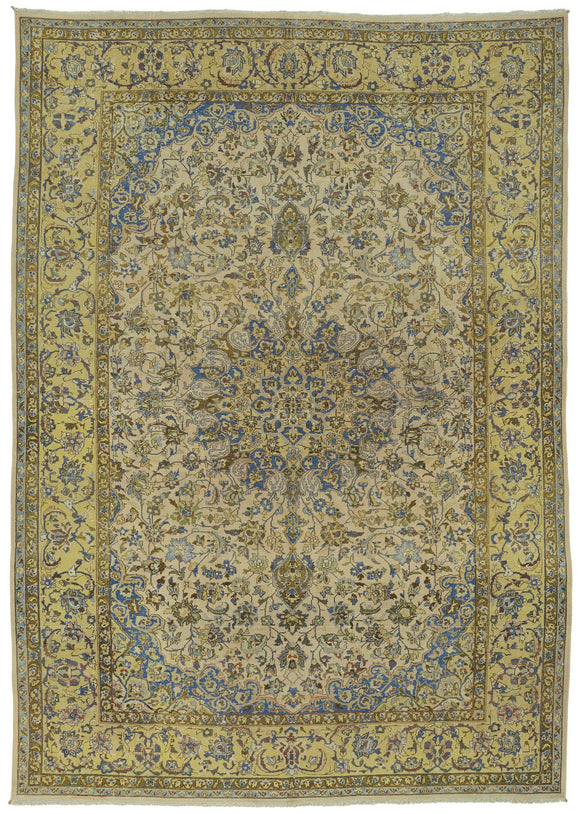 9x13 Vintage Hand-Knotted Rug - 47508