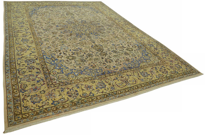 9x13 Vintage Hand-Knotted Rug - 47508