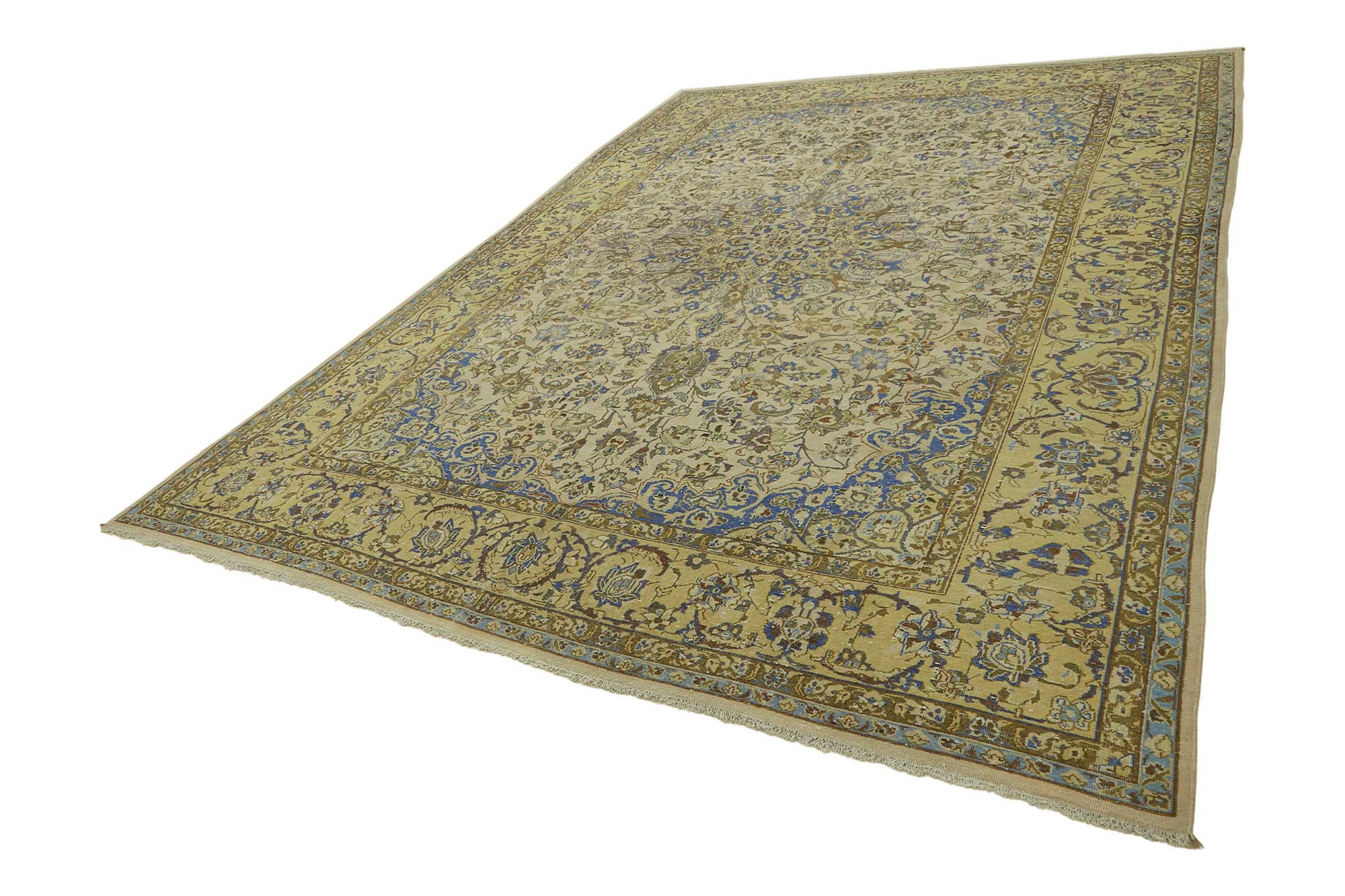 9x13 Vintage Hand-Knotted Rug - 47508