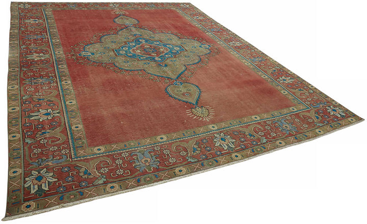 9x14 Vintage Hand-Knotted Rug - 47509