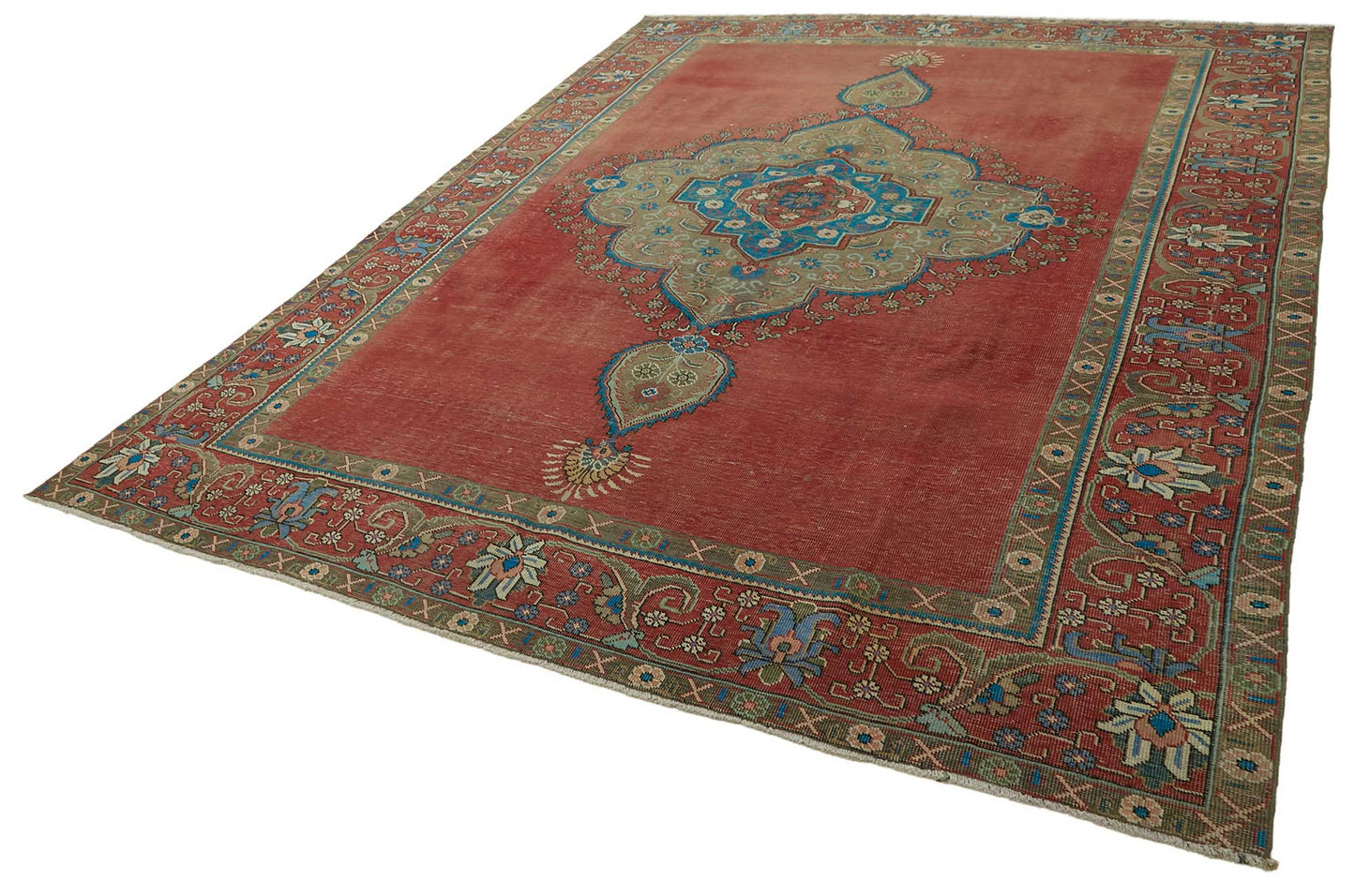 9x14 Vintage Hand-Knotted Rug - 47509