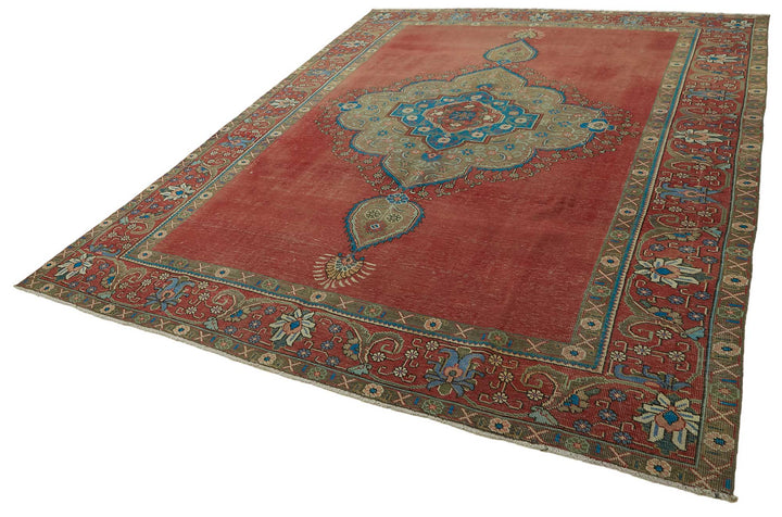9x14 Vintage Hand-Knotted Rug - 47509