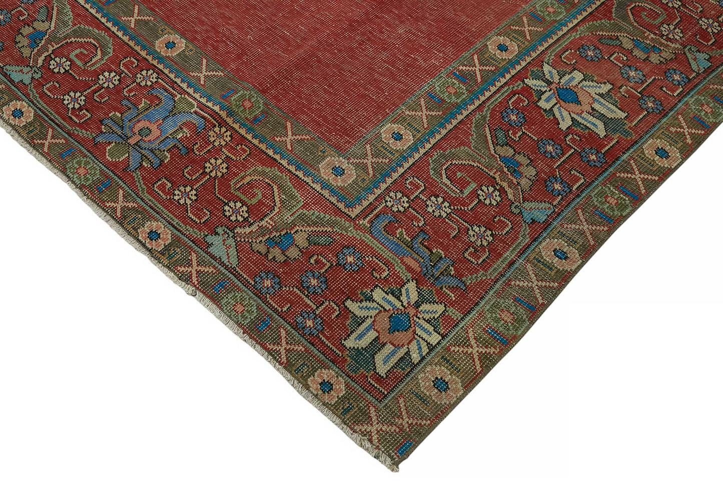 9x14 Vintage Hand-Knotted Rug - 47509