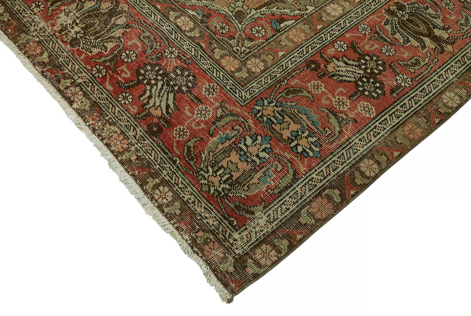 10x13 Vintage Hand-Knotted Rug - 47510