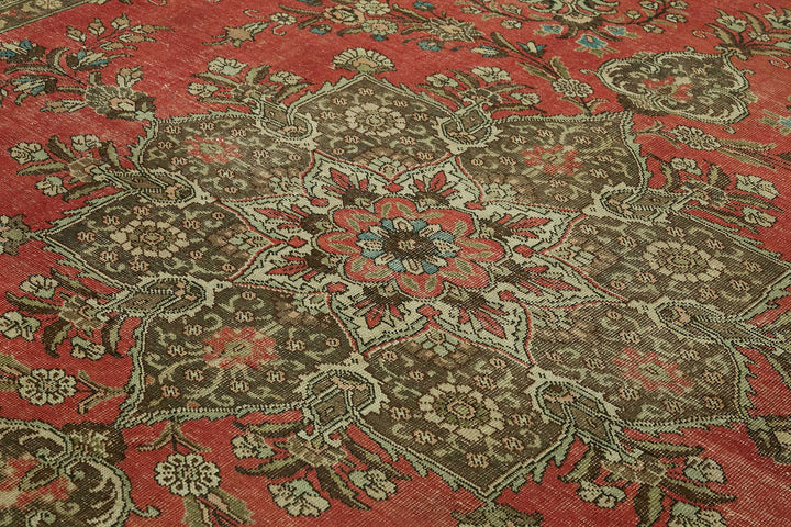 10x13 Vintage Hand-Knotted Rug - 47510