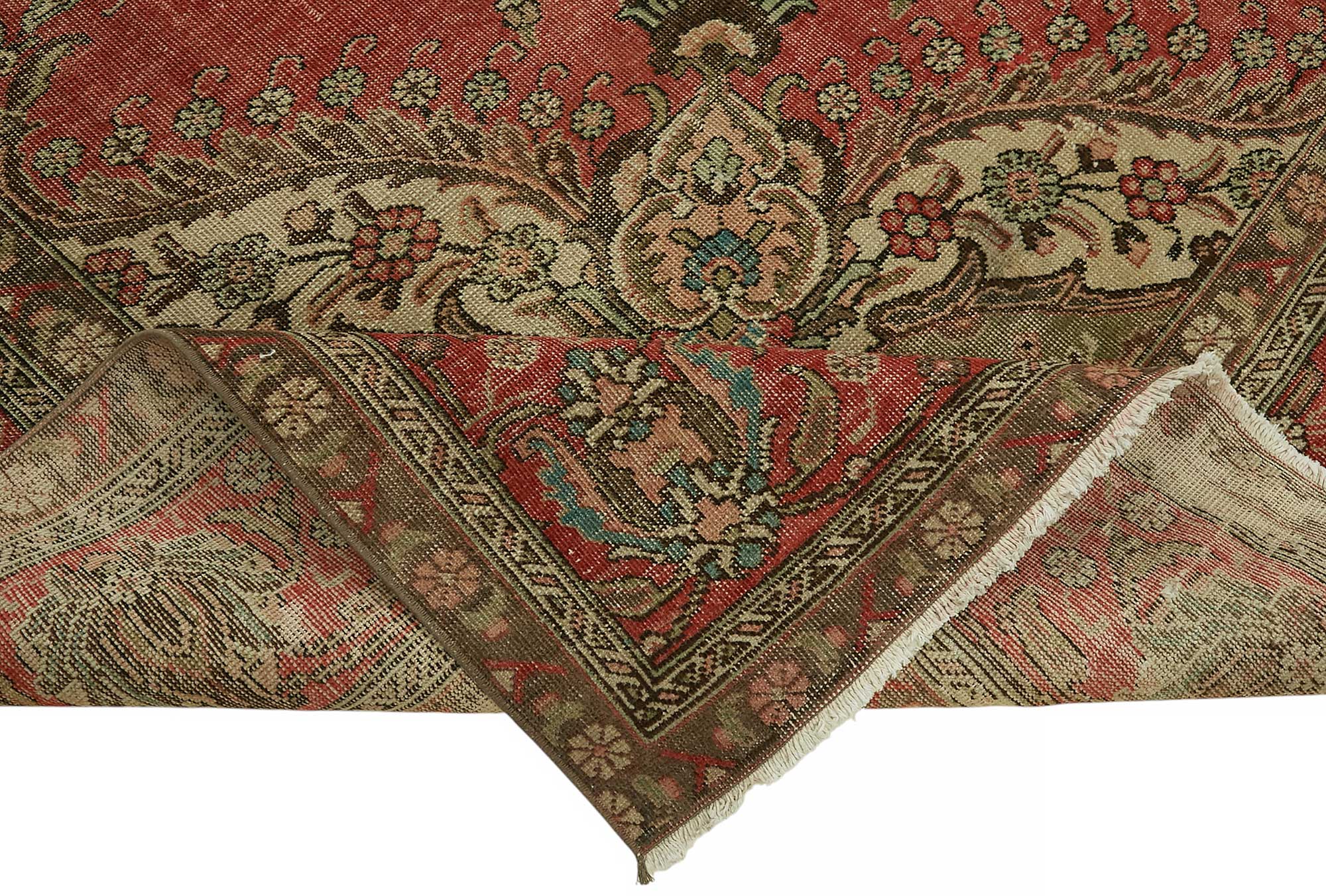 10x13 Vintage Hand-Knotted Rug - 47510