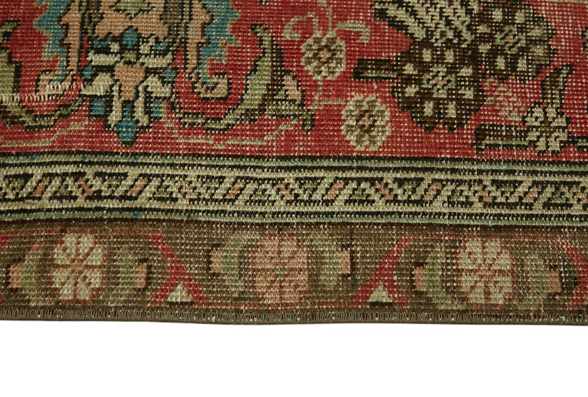 10x13 Vintage Hand-Knotted Rug - 47510