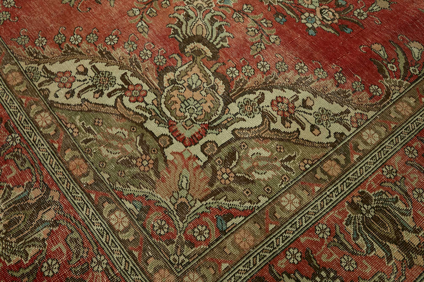 10x13 Vintage Hand-Knotted Rug - 47510
