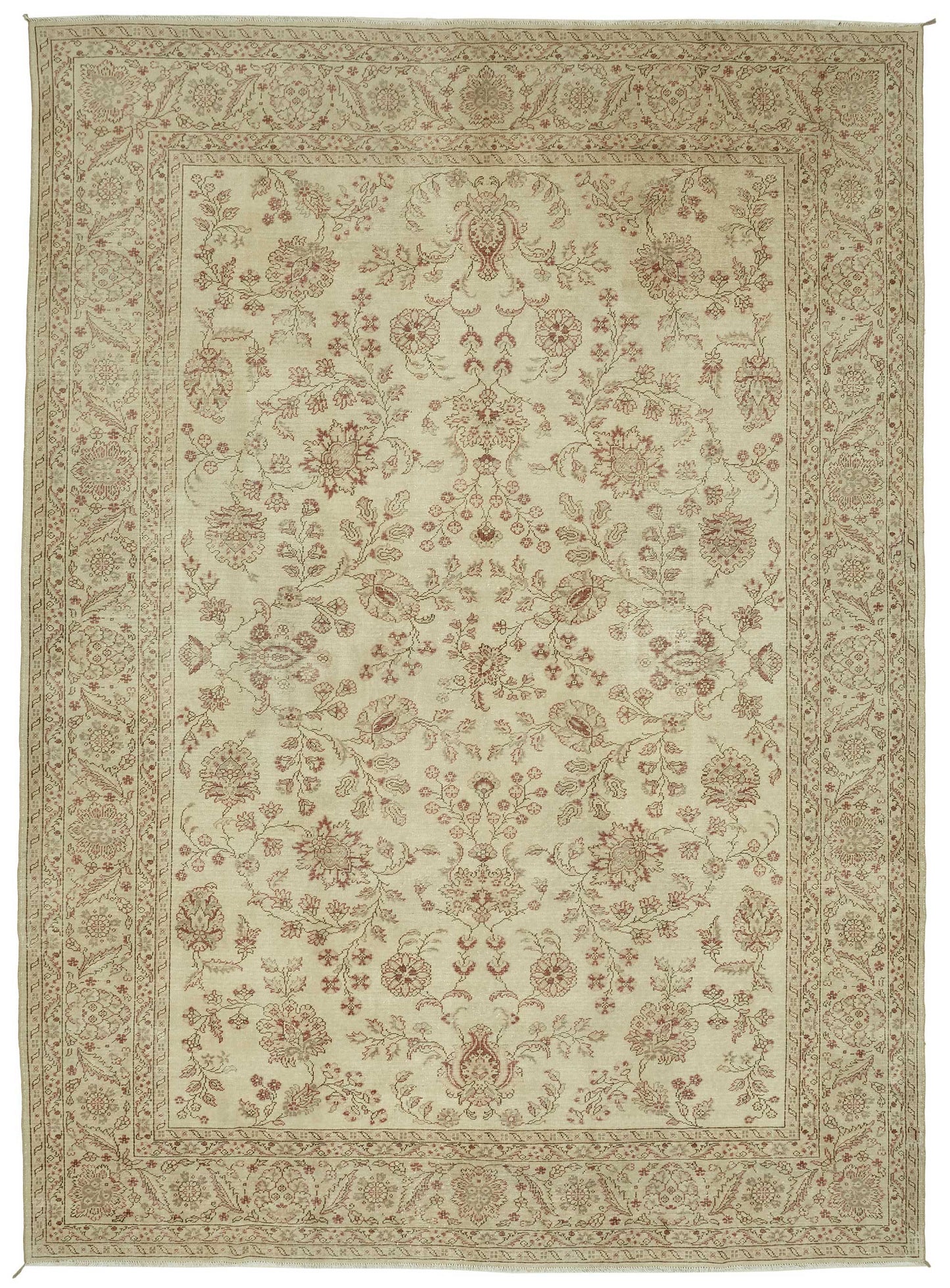 9x13 Vintage Hand-Knotted Rug - 47511