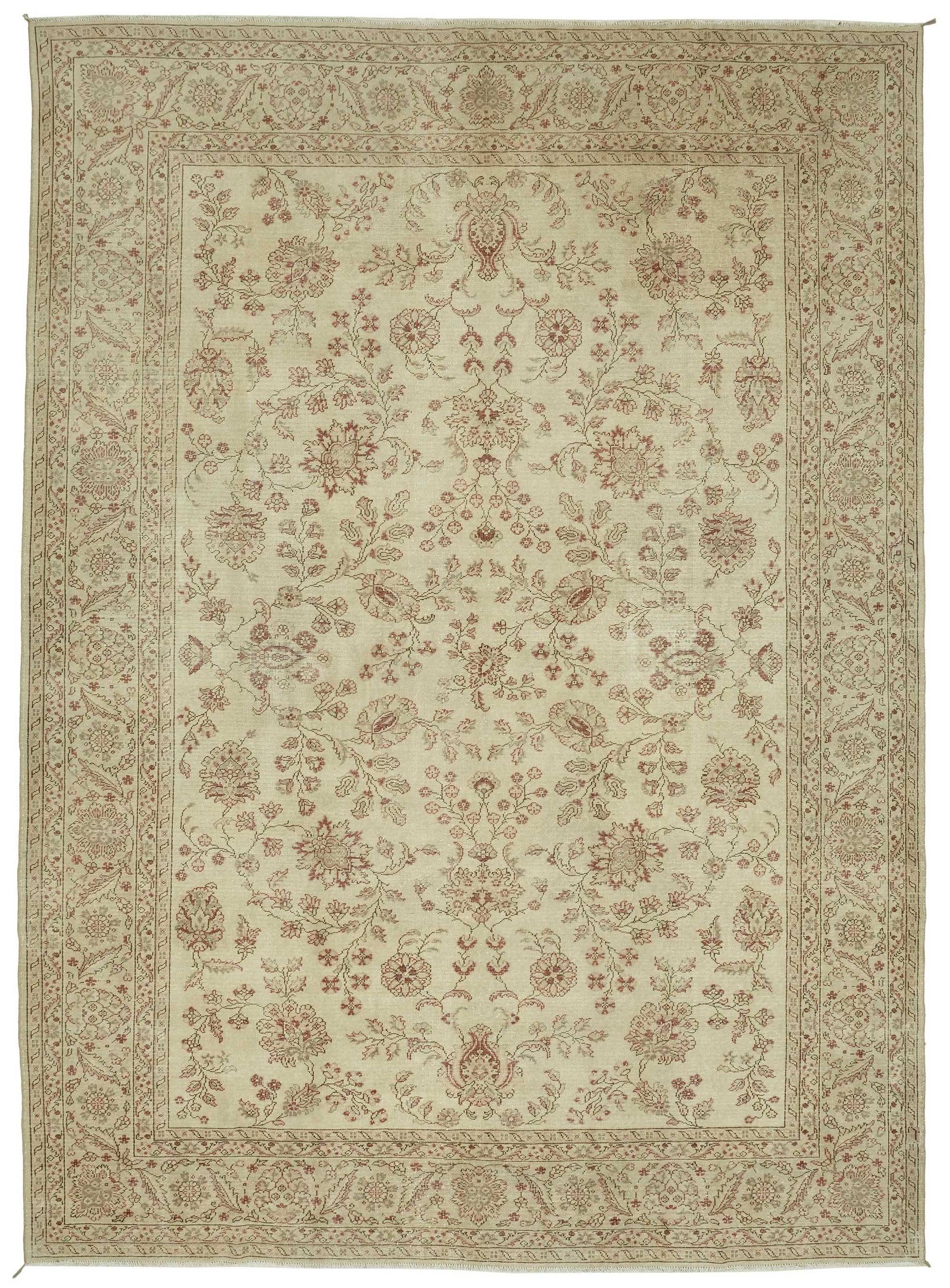 9x13 Vintage Hand-Knotted Rug - 47511