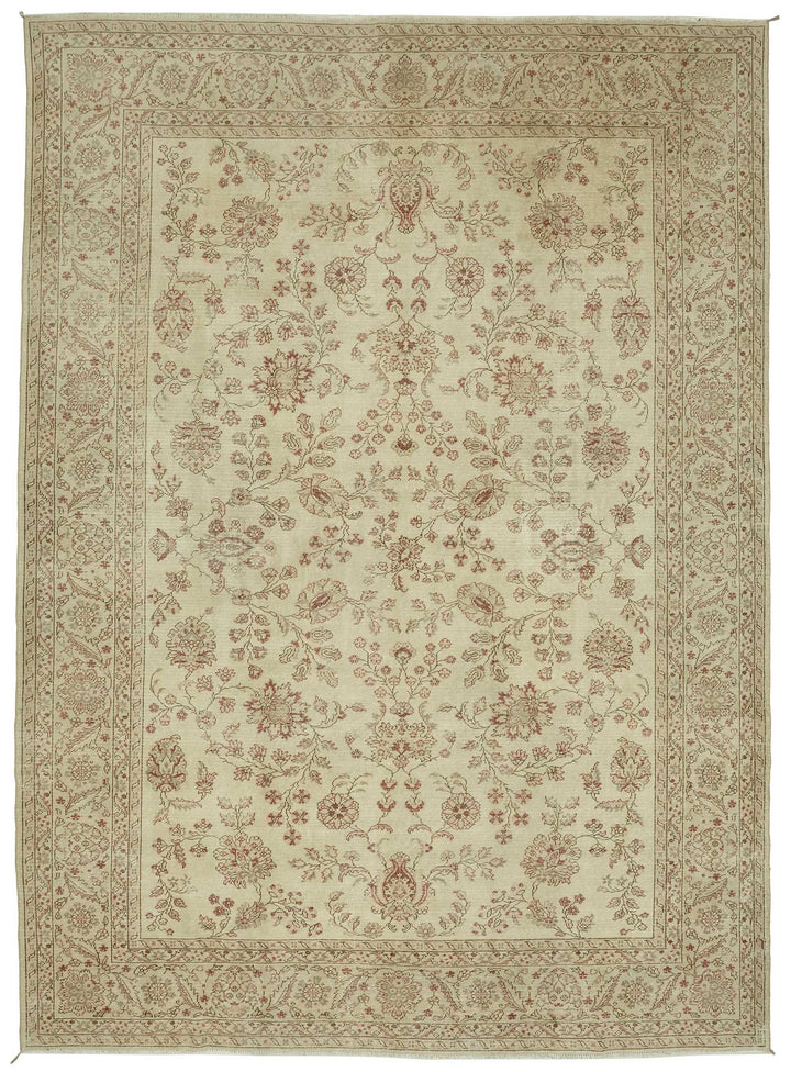 9x13 Vintage Hand-Knotted Rug - 47511