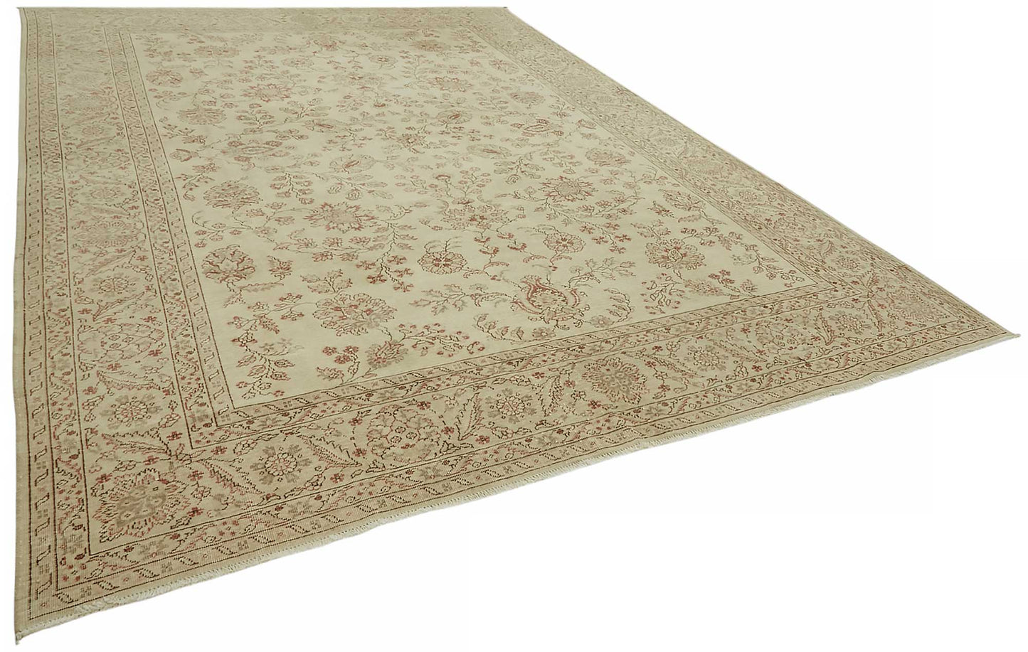 9x13 Vintage Hand-Knotted Rug - 47511