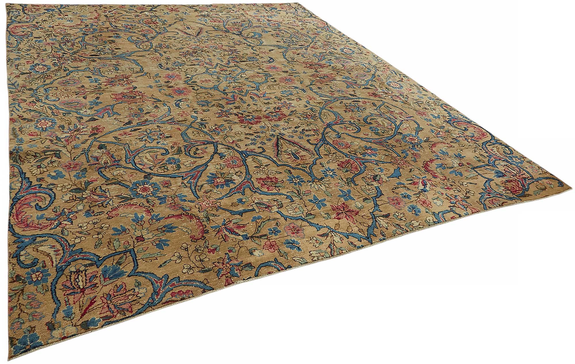 10x12 Vintage Hand-Knotted Rug - 47512