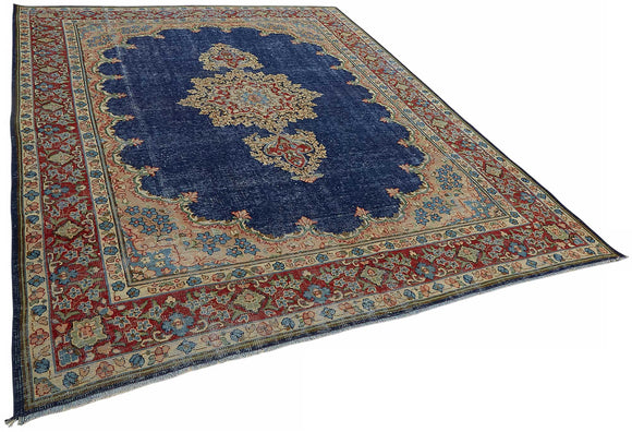 8x11 Vintage Hand-Knotted Rug - 47514