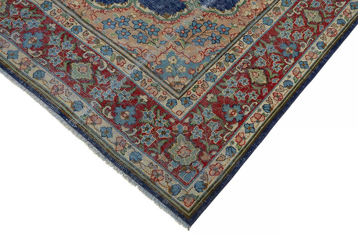 8x11 Vintage Hand-Knotted Rug - 47514