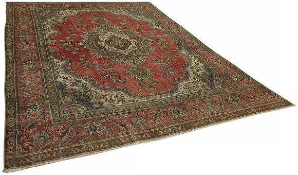 9x12 Vintage Hand-Knotted Rug - 47516
