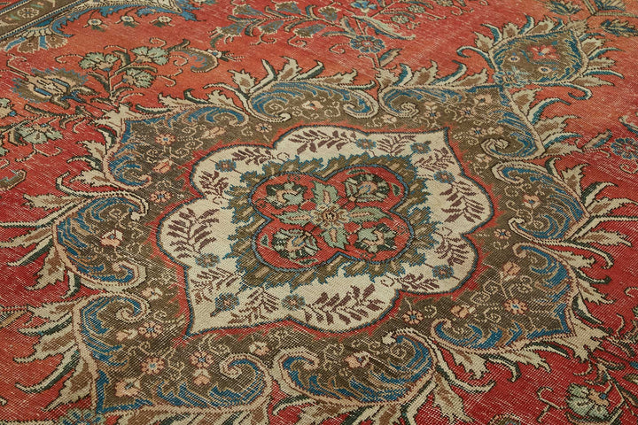 9x12 Vintage Hand-Knotted Rug - 47516