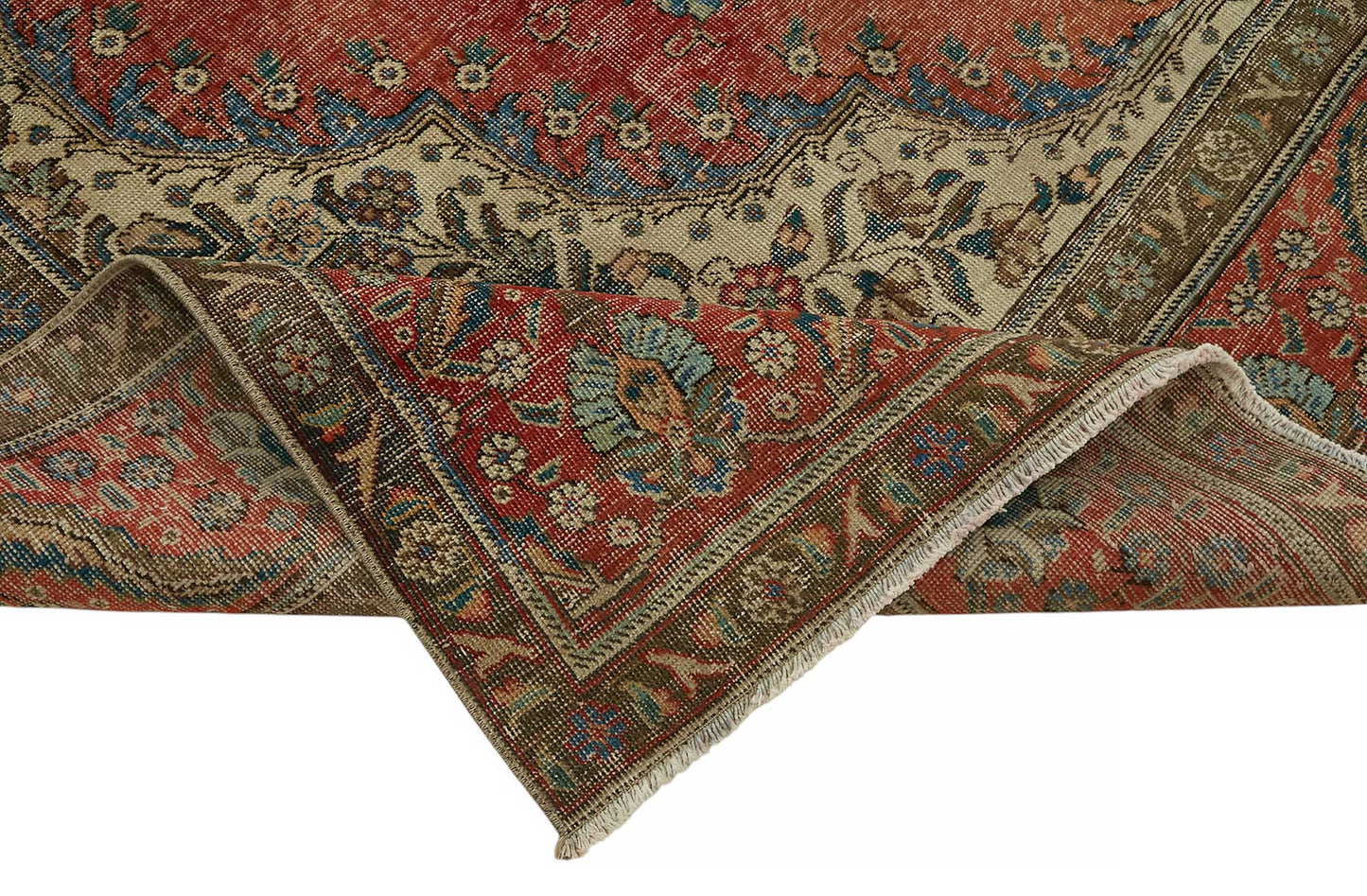 9x12 Vintage Hand-Knotted Rug - 47516