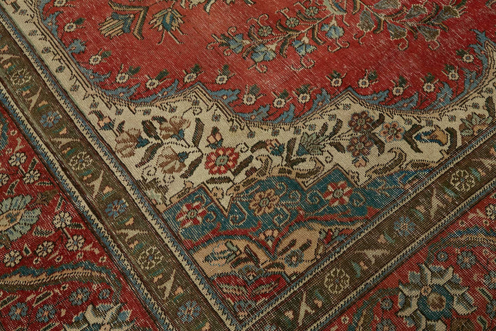 9x12 Vintage Hand-Knotted Rug - 47516