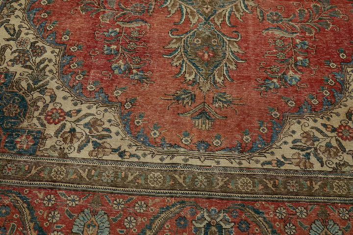 9x12 Vintage Hand-Knotted Rug - 47516