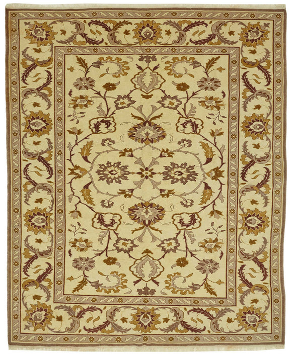 8x10 Vintage Hand-Knotted Rug - 47524