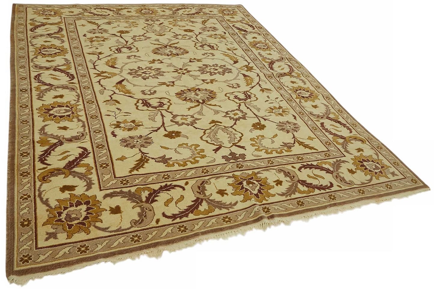 8x10 Vintage Hand-Knotted Rug - 47524