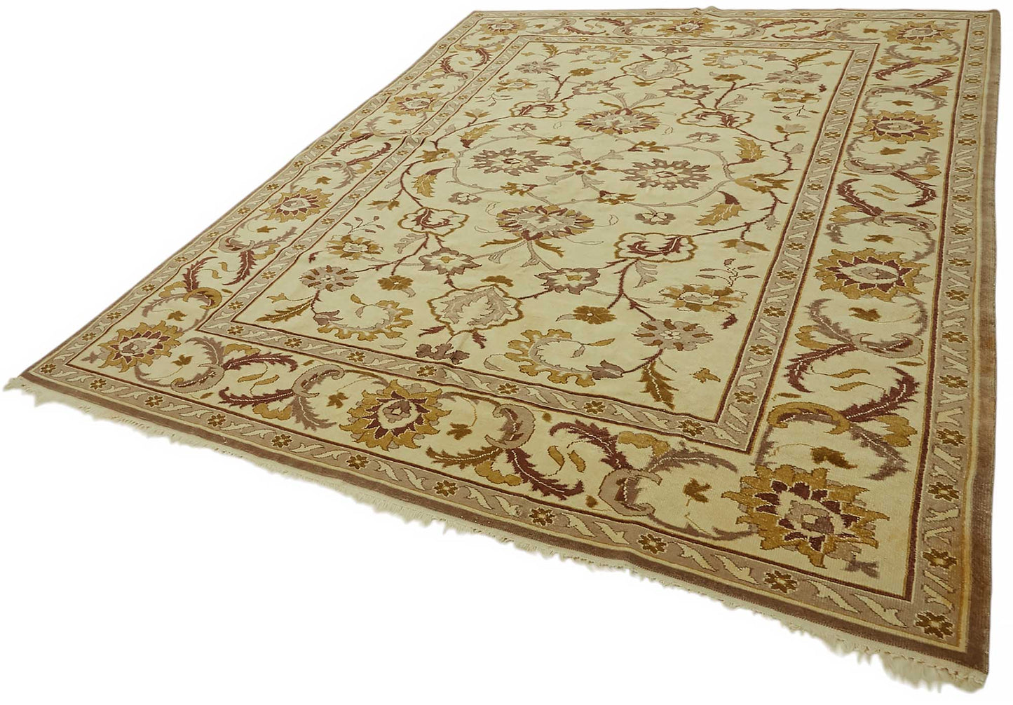 8x10 Vintage Hand-Knotted Rug - 47524