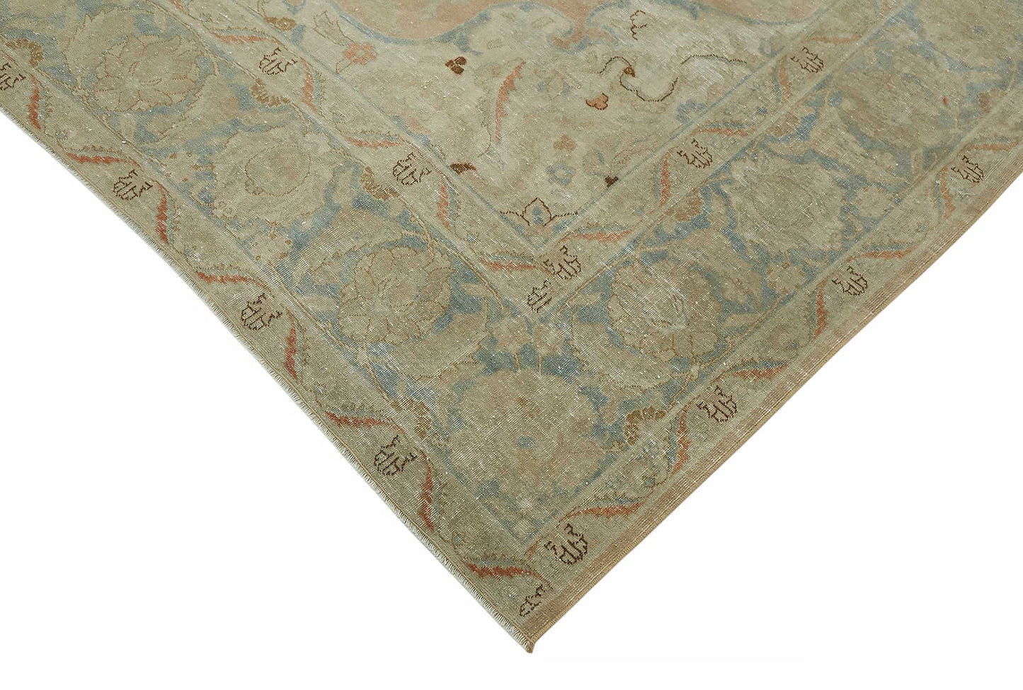 8x11 Vintage Hand-Knotted Rug - 47525