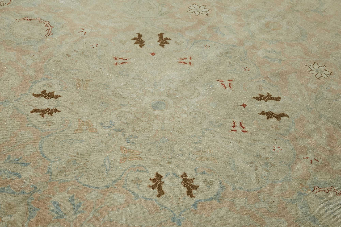 8x11 Vintage Hand-Knotted Rug - 47525