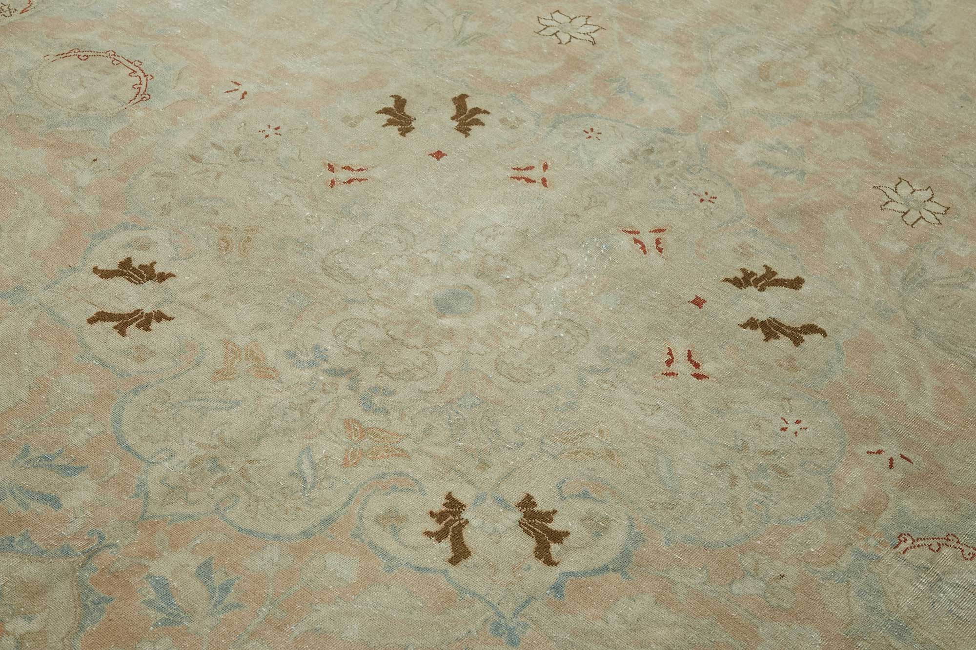 8x11 Vintage Hand-Knotted Rug - 47525