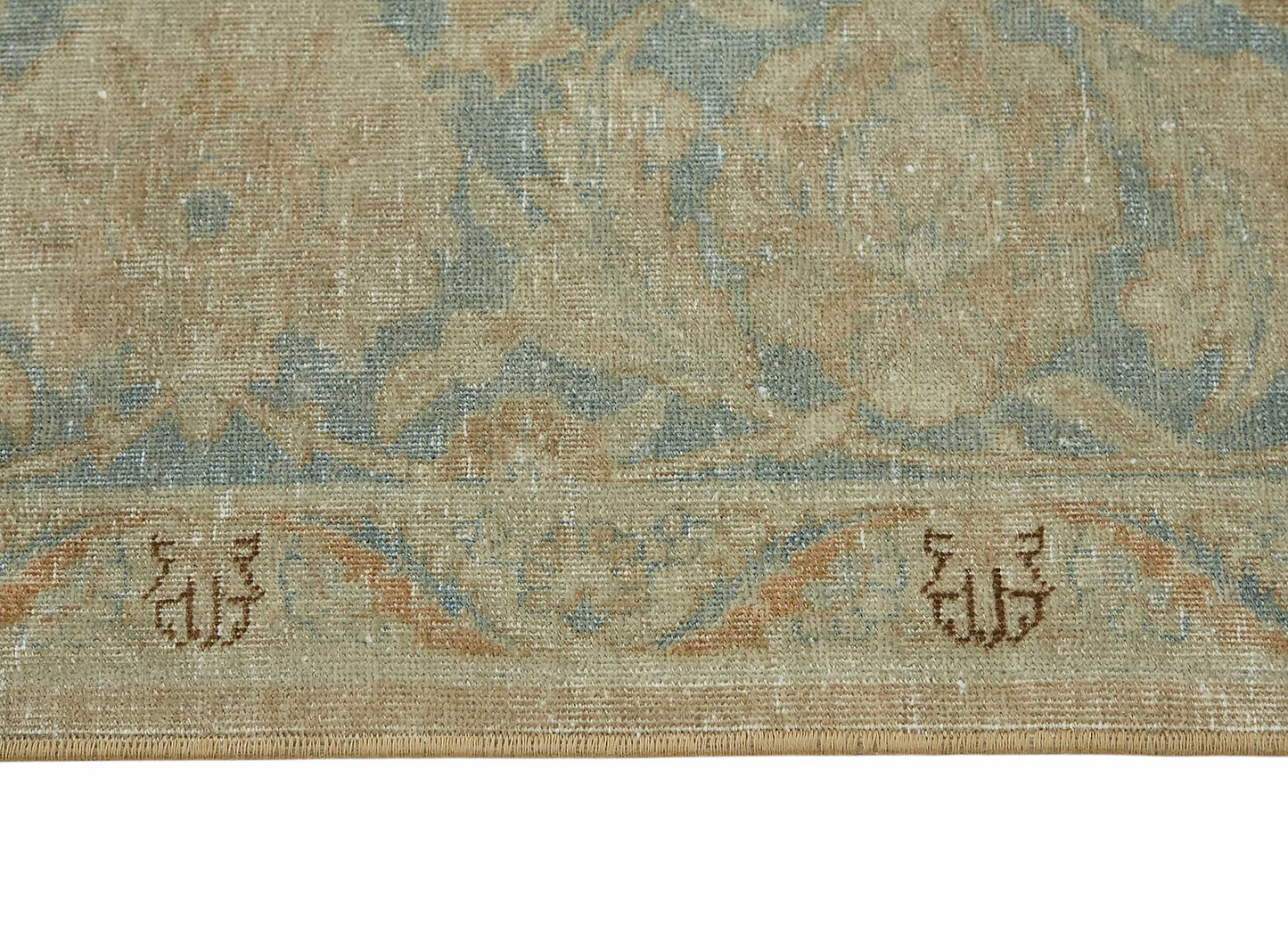 8x11 Vintage Hand-Knotted Rug - 47525