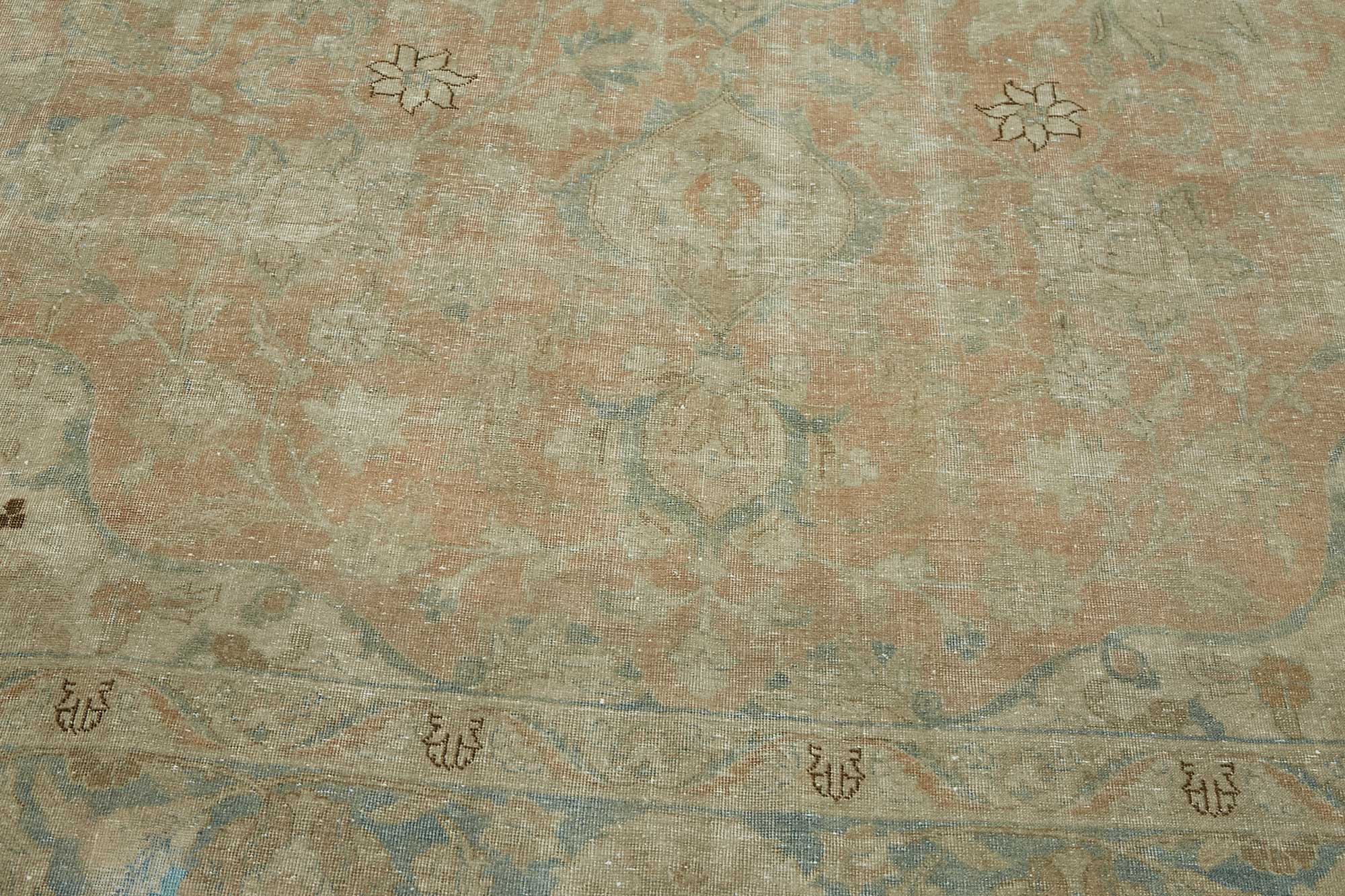 8x11 Vintage Hand-Knotted Rug - 47525